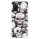 Силиконовый (TPU) чехол Deexe LumiCase для Samsung Galaxy A02s (A025) - Cool Skulls. Фото 2 из 5