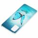 Силиконовый (TPU) чехол Deexe LumiCase для Samsung Galaxy A51 (А515) - Blue Butterfly. Фото 4 из 7