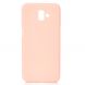 Силиконовый (TPU) чехол Deexe Matte Case для Samsung Galaxy J6+ (J610) - Pink. Фото 2 из 6