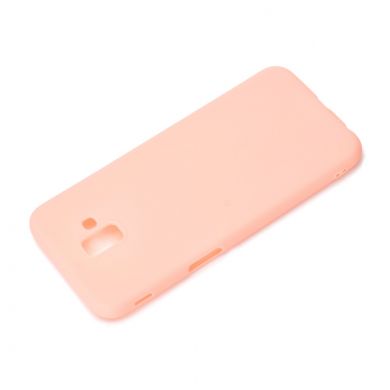 Силіконовий (TPU) чохол Deexe Matte Case для Samsung Galaxy J6+ (J610) - Pink
