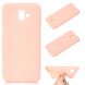 Силіконовий (TPU) чохол Deexe Matte Case для Samsung Galaxy J6+ (J610) - Pink