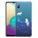 Силиконовый (TPU) чехол Deexe Pretty Glossy для Samsung Galaxy A02 (A022) / M02 - Polar Bear. Фото 1 из 4