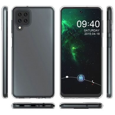 Силиконовый (TPU) чехол Deexe UltraThin для Samsung Galaxy A22 (A225) - Transparent