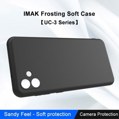 Силиконовый (TPU) чехол IMAK UC-3 Series для Samsung Galaxy A04 (A045) - Black