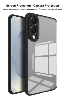 Силиконовый (TPU) чехол IMAK UX-9A Series для Samsung Galaxy S25 Edge (S937) - Black