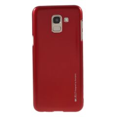 Силиконовый (TPU) чехол MERCURY iJelly Cover для Samsung Galaxy J6 2018 (J600) - Red