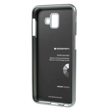 Силіконовий (TPU) чохол MERCURY iJelly Cover для Samsung Galaxy J6+ (J610), Grey