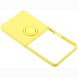 Силиконовый (TPU) чехол с кольцом Deexe Color Shell (FF) для Samsung Galaxy Flip 8 - Yellow. Фото 5 из 5