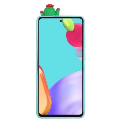 Силіконовий (TPU) чохол UniCase 3D Cartoon Pattern для Samsung Galaxy A72 (А725) - Cactus