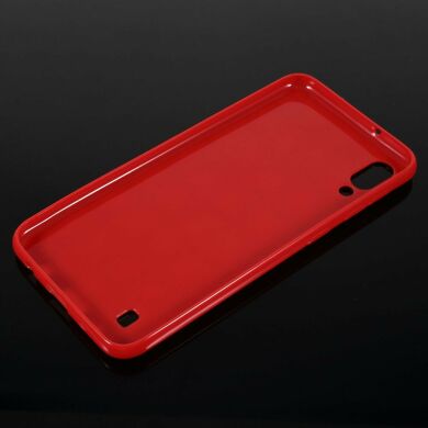Силиконовый (TPU) чехол UniCase 3D Diamond Grain для Samsung Galaxy M10 (M105) - Red