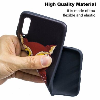 Силіконовий (TPU) чохол UniCase Color Style для Samsung Galaxy A70 (A705), Lovely Owl