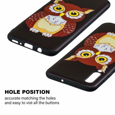 Силіконовий (TPU) чохол UniCase Color Style для Samsung Galaxy A70 (A705), Lovely Owl
