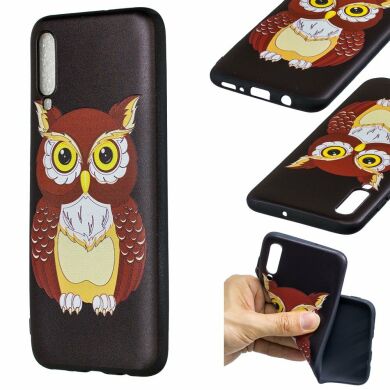 Силіконовий (TPU) чохол UniCase Color Style для Samsung Galaxy A70 (A705), Lovely Owl