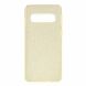 Силіконовий (TPU) чохол UniCase Glitter Cover для Samsung Galaxy S10 (G973), Gold