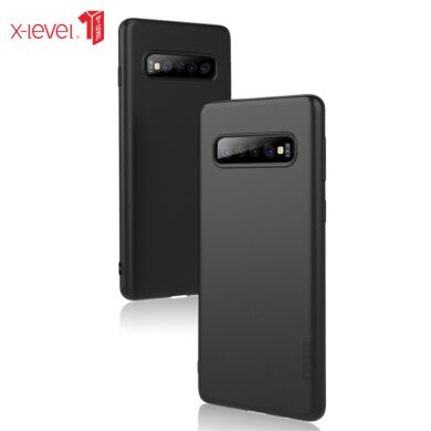 Силіконовий (TPU) чохол X-LEVEL Matte для Samsung Galaxy S10 Plus (G975), Black