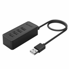 USB HUB ORICO 4USB 2.0 MicroUSB (100cm) - Black