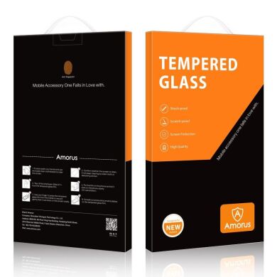 Захисне скло AMORUS Full Glue Tempered Glass для Samsung Galaxy A34 (A346) - Black