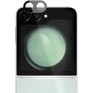Захисне скло на камеру IMAK Black Glass Lens для Samsung Galaxy Flip 6 - Black