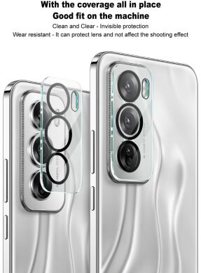 Защитное стекло на камеру IMAK Lens Protector для Samsung Galaxy S25 Edge (S937) - Black
