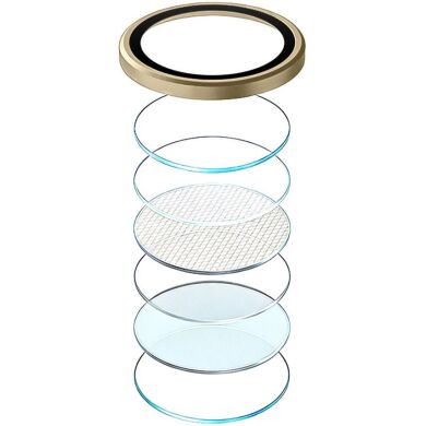 Захисне скло на камеру RURIHAI Lens Protector для Samsung Galaxy S26 Ultra (S948) - Gold