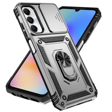 Защитный чехол Deexe Armor Shield для Samsung Galaxy A05s (A057) - Silver