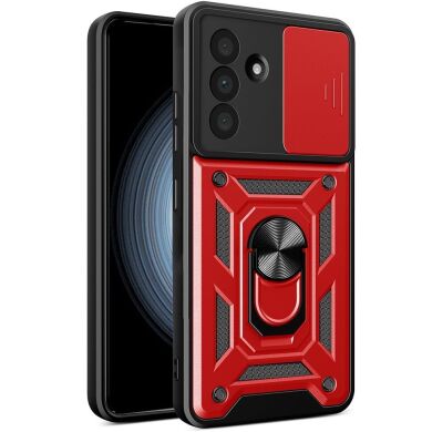 Защитный чехол Deexe Armor Shield для Samsung Galaxy A56 (A566) - Red