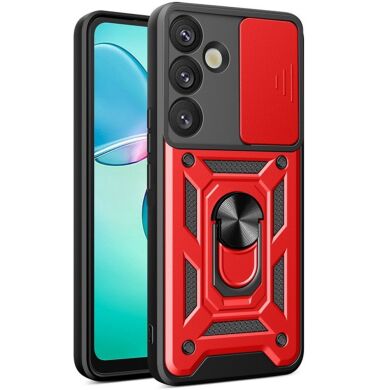 Захисний чохол Deexe Armor Shield для Samsung Galaxy S26 - Red