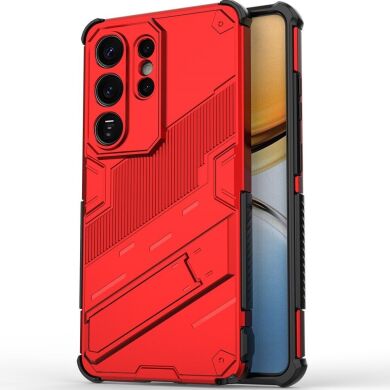 Захисний чохол Deexe Bibercas для Samsung Galaxy S26 Ultra - Red