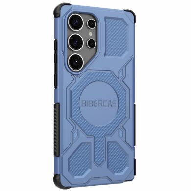 Защитный чехол Deexe Bibercas J-16 Series для Samsung Galaxy S25 Ultra (S938) - Blue