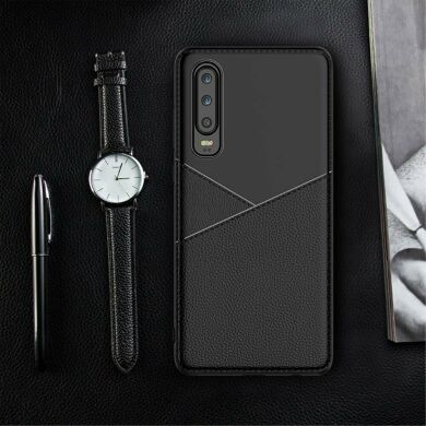 Захисний чохол Deexe Classic Style для Samsung Galaxy A10 (A105) - Black