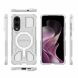 Захисний чохол Deexe Clear Bibercas для Samsung Galaxy S25 Edge (S937) - Grey