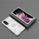 Захисний чохол Deexe Clear Bibercas для Samsung Galaxy S25 Edge (S937) - Grey