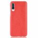 Захисний чохол Deexe Croco Style для Samsung Galaxy A50 (A505) - Red