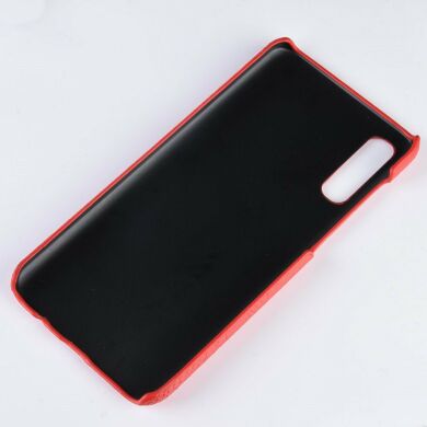 Захисний чохол Deexe Croco Style для Samsung Galaxy A50 (A505) - Red