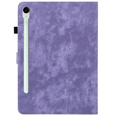 Защитный чехол Deexe Cute Tiger для Samsung Galaxy Tab S11 (X730/X736) - Purple