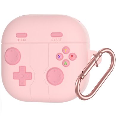 Защитный чехол Deexe Game Console для Samsung Galaxy Buds 4 / Buds 4 Pro - Pink