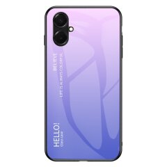 Защитный чехол Deexe Gradient Color для Samsung Galaxy A07 (A075) - Pink / Purple