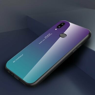 Защитный чехол Deexe Gradient Color для Samsung Galaxy A10s (A107) - Purple/Blue