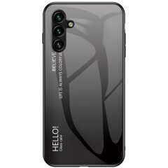 Защитный чехол Deexe Gradient Color для Samsung Galaxy A24 (A245) - Black / Grey
