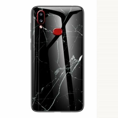 Защитный чехол Deexe Gradient Pattern для Samsung Galaxy A10s (A107) - Black Marble