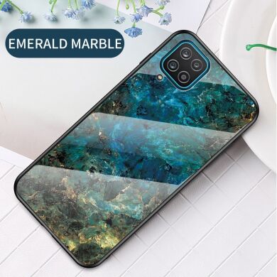 Защитный чехол Deexe Gradient Pattern для Samsung Galaxy A12 (A125) / A12 Nacho (A127) - Emerald