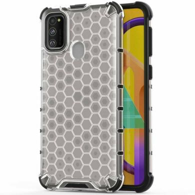Захисний чохол Deexe Honeycomb Series для Samsung Galaxy M30s (M307) / Galaxy M21 (M215) - Transparent