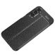 Защитный чехол Deexe Leather Cover для Samsung Galaxy A14 (А145) - Black. Фото 4 из 9