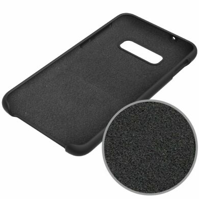 Защитный чехол Deexe Silicone Case для Samsung Galaxy S10 (G973) - Black