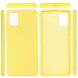 Защитный чехол Deexe Silicone Case для Samsung Galaxy S10 Lite (G770) - Yellow. Фото 5 из 5