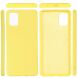 Захисний чохол Deexe Silicone Case для Samsung Galaxy S10 Lite (G770) - Yellow