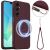 Защитный чехол Deexe Silicone Case with MagSafe для Samsung Galaxy A26 (A266) - Wine Red