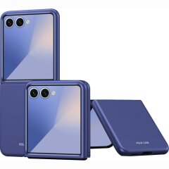 Защитный чехол Deexe Soft Touch Case для Samsung Galaxy Flip 8 - Sapphire