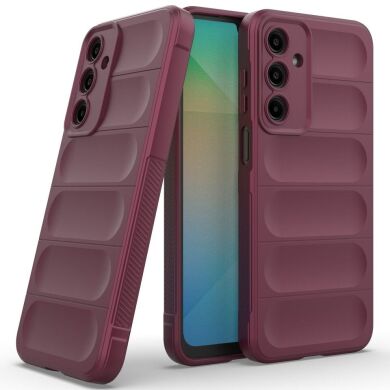 Захисний чохол Deexe Terra Case для Samsung Galaxy A16 (A165) - Wine Red