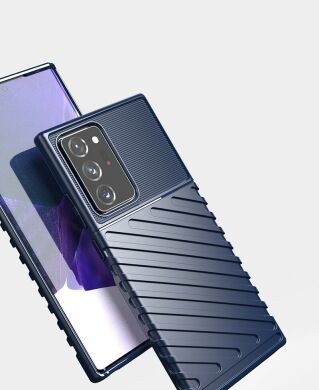 Защитный чехол Deexe Thunder Series для Samsung Galaxy Note 20 Ultra (N985) - Blue